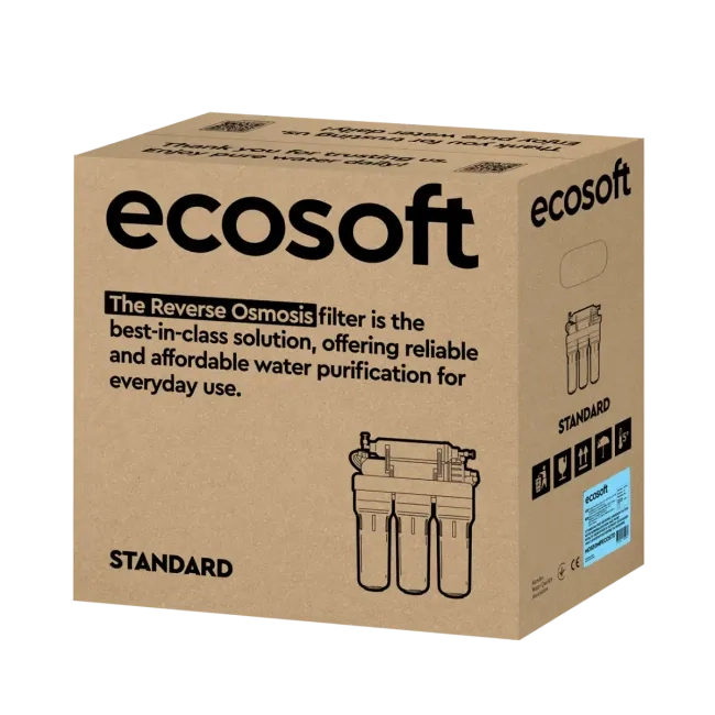 Ecosoft Standard PRO omgekeerde osmose filter met mineralisatie en pomp