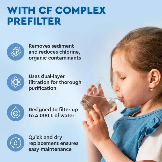 Ecosoft CF complex prefilter for CROSS filters