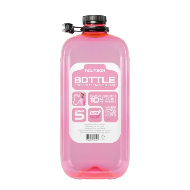 Botella de recarga Ecosoft AQUABOX