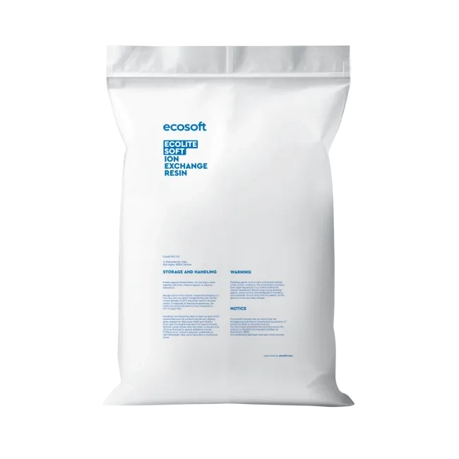 Ecosoft Ecolite Soft strong acid cation exchange resin 25 L