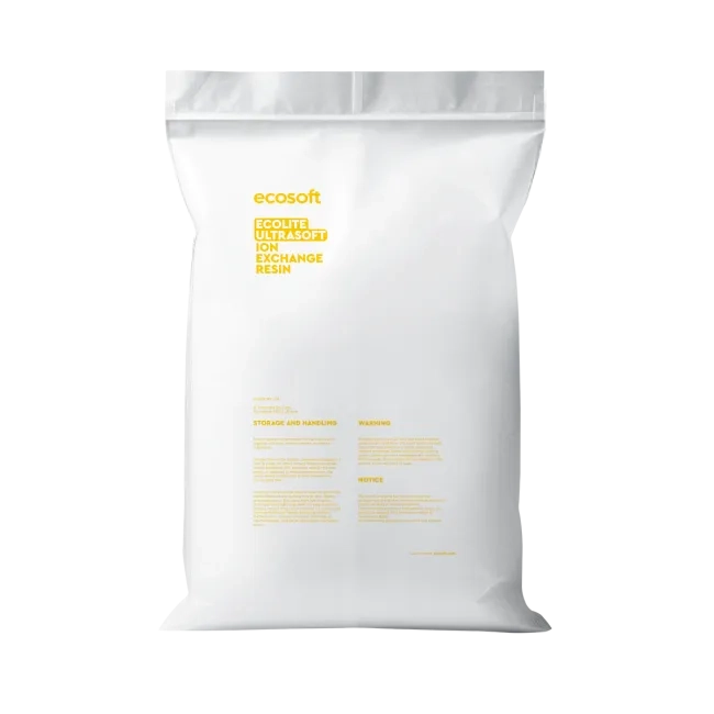 Ecosoft Ecolite Ultrasoft strong acid cation exchange resin 25 L
