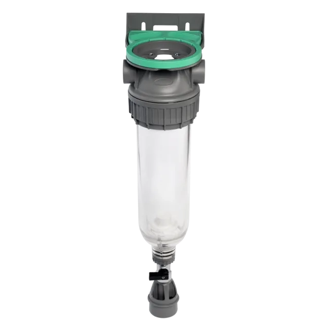 Ecosoft 3P Grey Mono 10" water filter with venturi valve + drain ¾” 