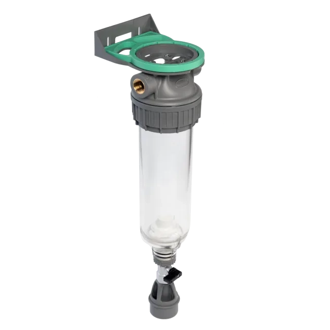 Ecosoft 3P Grey Mono 10" water filter with venturi valve + drain ¾” 