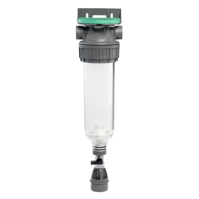 Ecosoft 3P Grey Mono 10" water filter with venturi valve + drain ¾” 