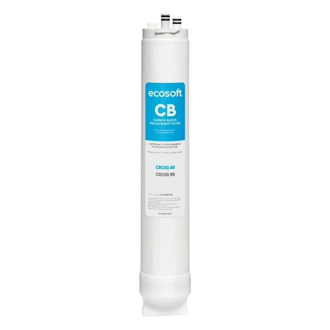 Ecosoft CB carbon block postfilter for CROSS 60/90 filters