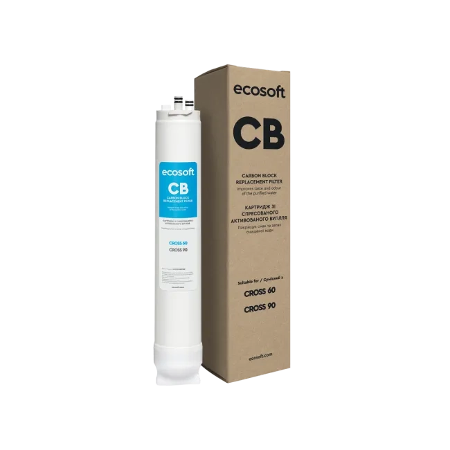 Ecosoft CB carbon block postfilter for CROSS 60/90 filters