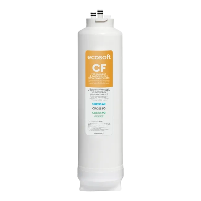 Complex prefilter for reverse osmosis filter CROSS 90