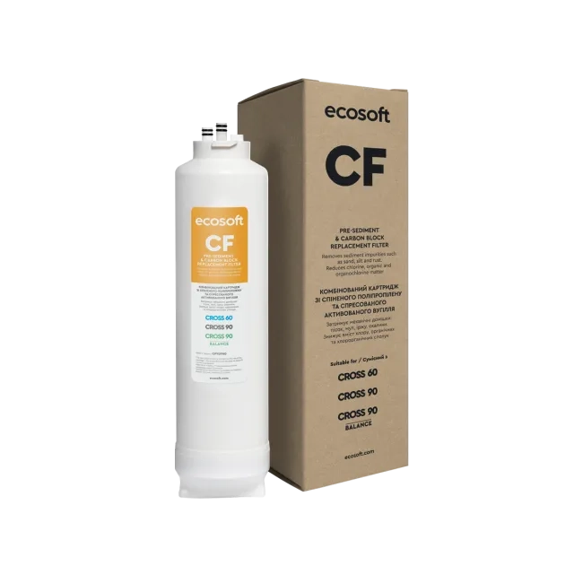 Complex prefilter for reverse osmosis filter CROSS 90