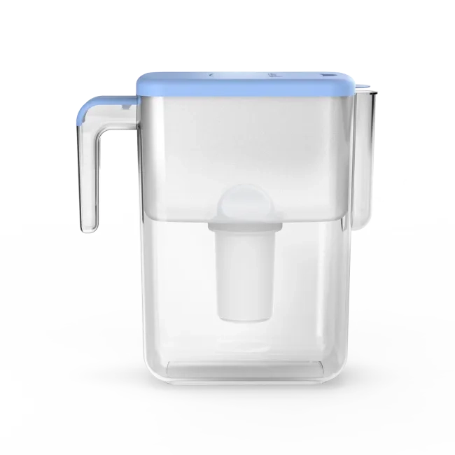 Slim Blue water filter jug