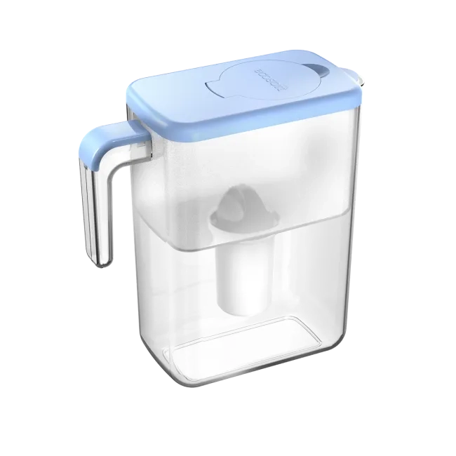Slim Blue water filter jug