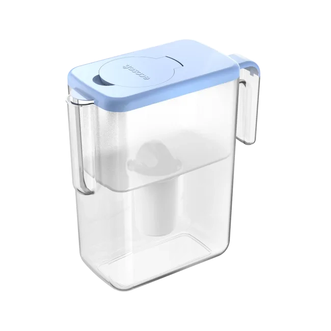 Slim Blue water filter jug