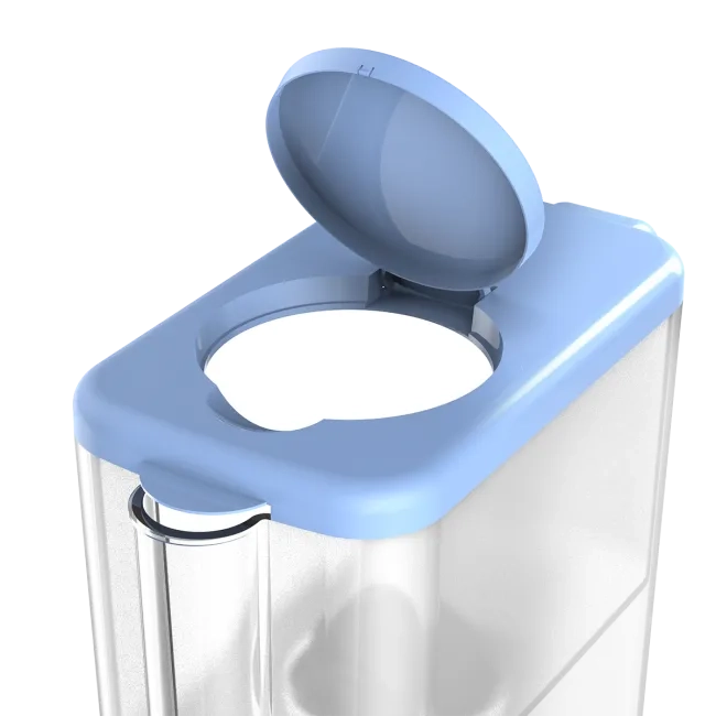 Slim Blue water filter jug