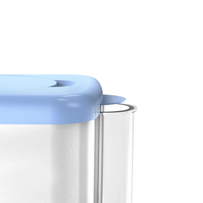 Slim Blue water filter jug