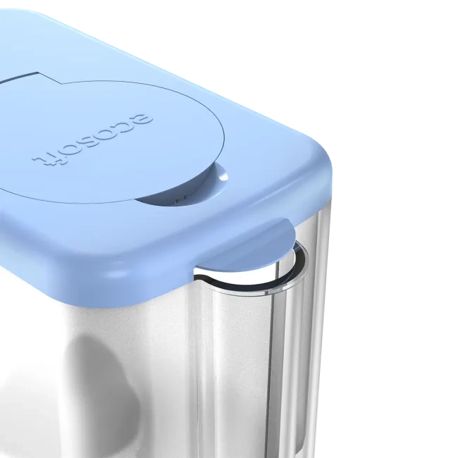 Slim Blue water filter jug