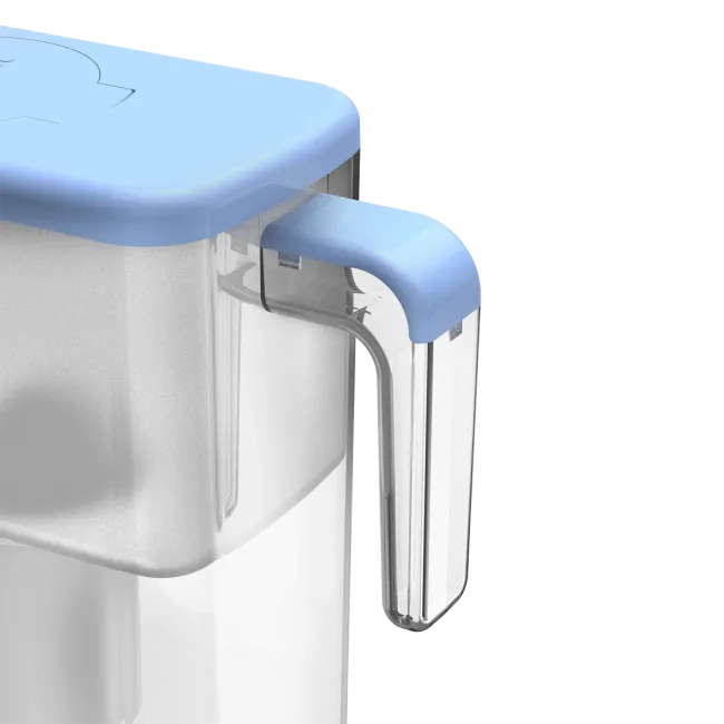 Slim Blue water filter jug