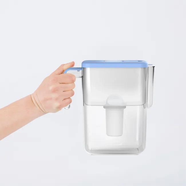 Slim Blue water filter jug