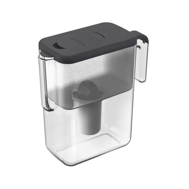 Slim Grey water filter jug