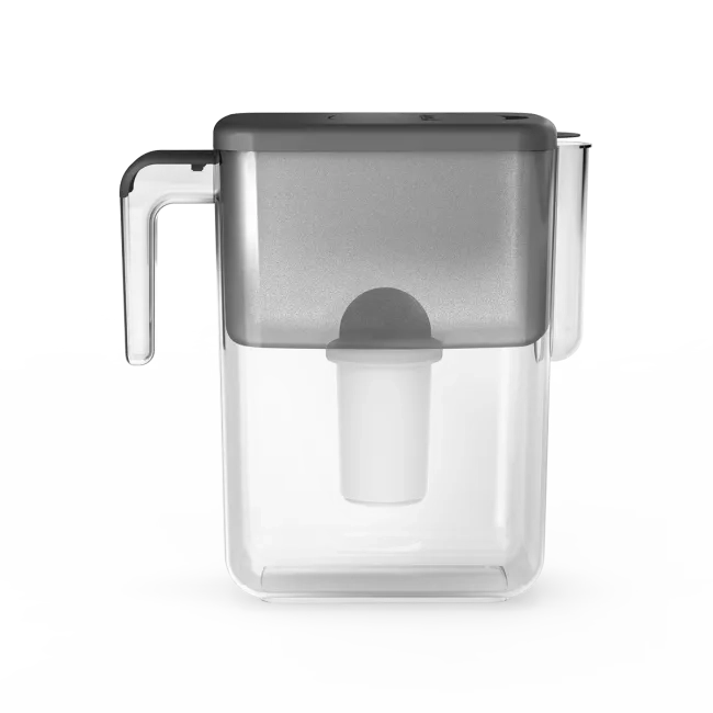 Slim Grey water filter jug
