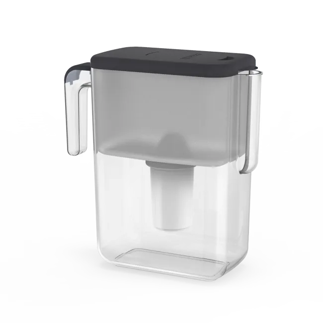 Slim Grey water filter jug