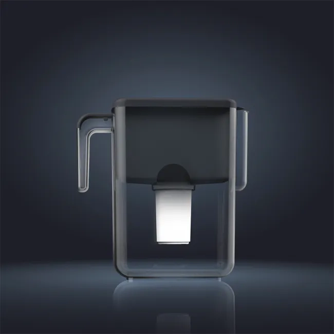 Slim Grey water filter jug