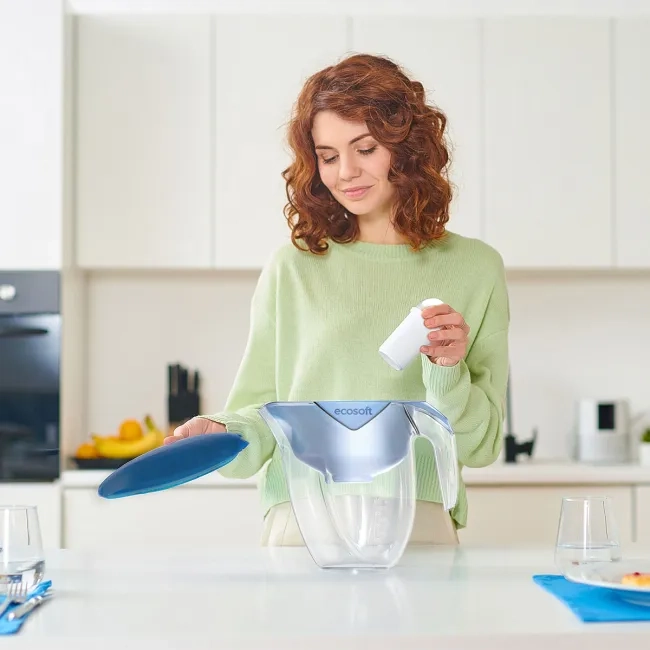 Cruche pour filtre à eau Ecosoft NEMO Sapphire