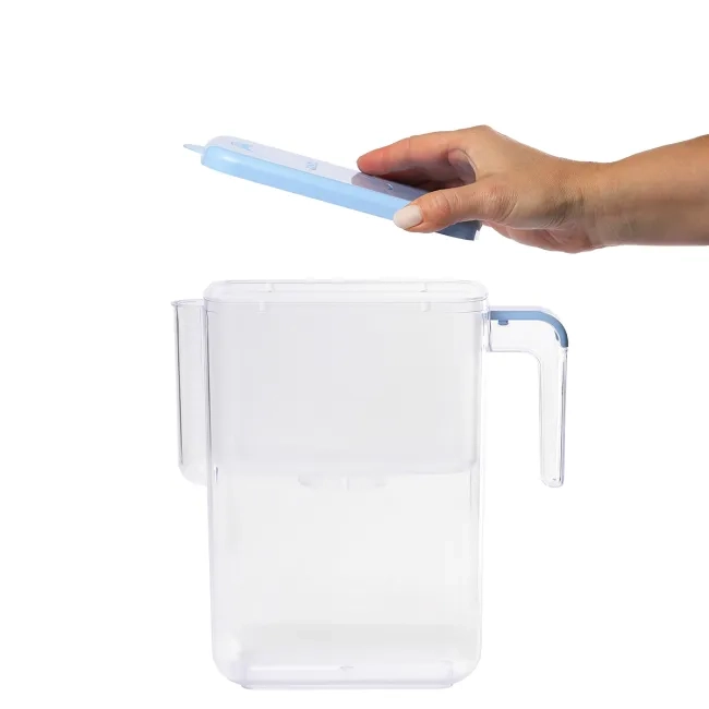 Slim Blue water filter jug