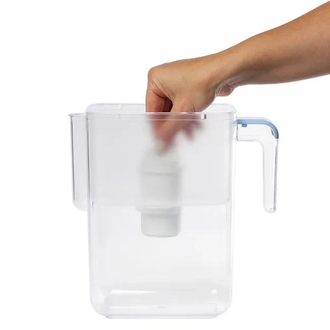 Slim Blue water filter jug