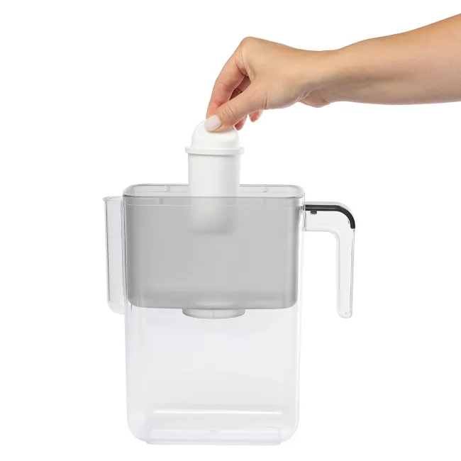 Slim Grey water filter jug