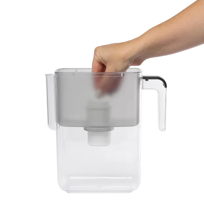 Slim Grey water filter jug