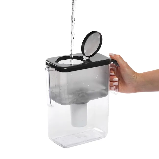 Slim Grey water filter jug