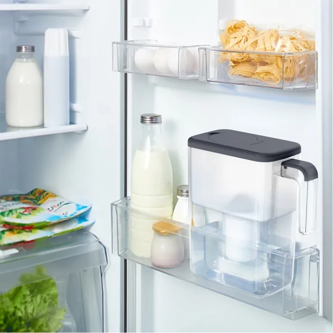 Slim Grey water filter jug