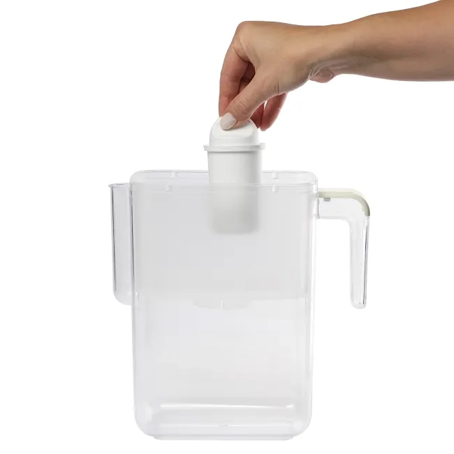 Dzbanek filtrujący wodę Ecosoft Slim Ivory