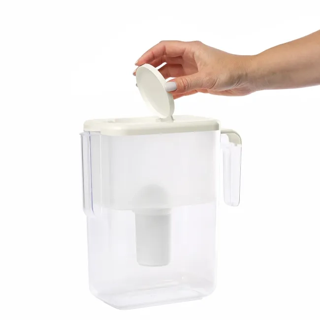 Dzbanek filtrujący wodę Ecosoft Slim Ivory