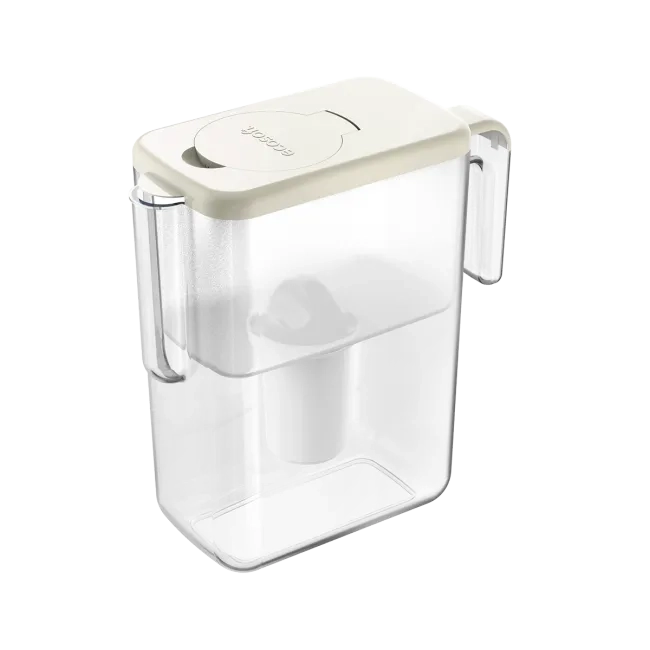 Dzbanek filtrujący wodę Ecosoft Slim Ivory