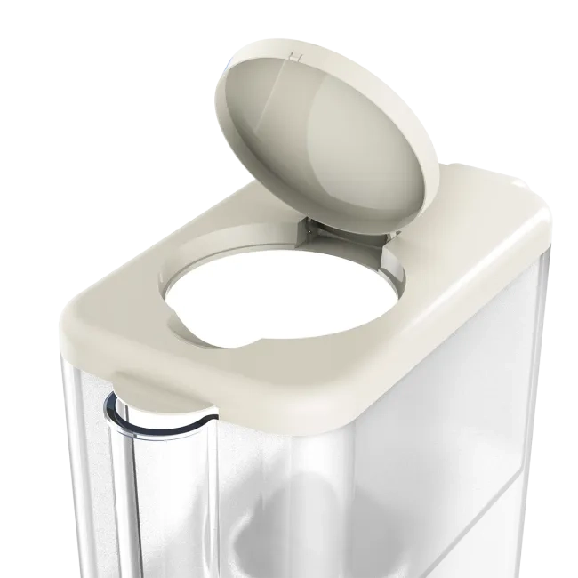 Dzbanek filtrujący wodę Ecosoft Slim Ivory
