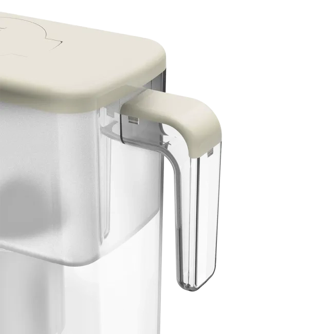 Dzbanek filtrujący wodę Ecosoft Slim Ivory