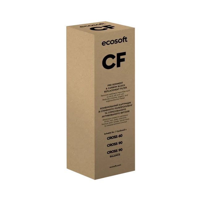 Complex prefilter for reverse osmosis filter CROSS 90
