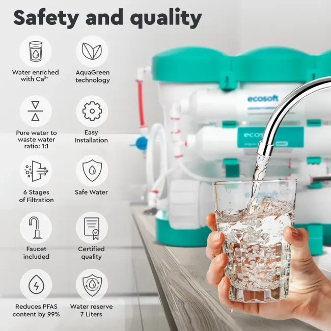 PURE AquaCalcium Mint reverse osmosis filter