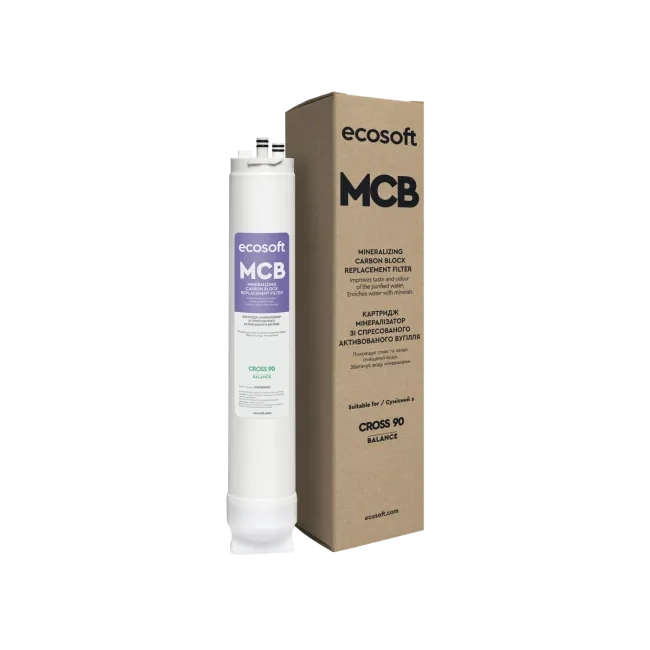 Ecosoft MCB carbon block & mineralizing postfilter for CROSS 90 Balance 