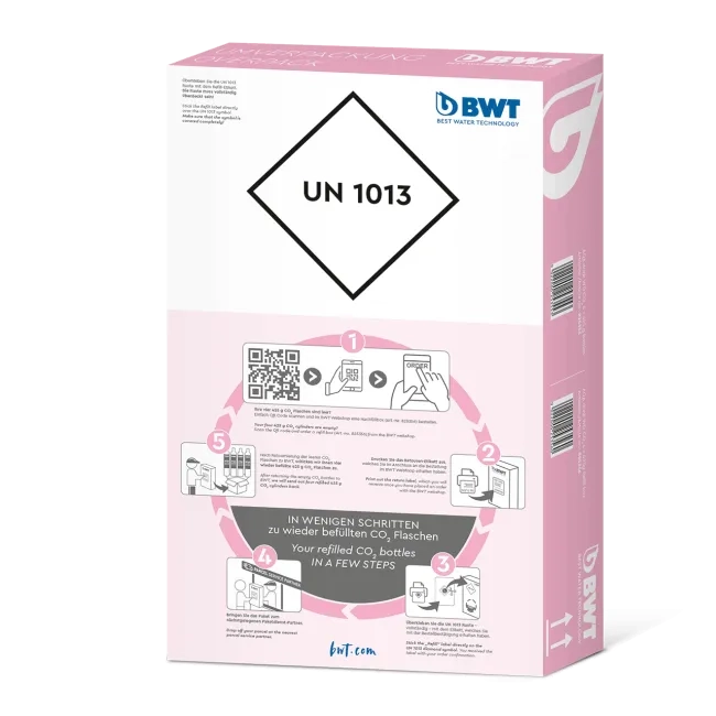 Pack de recharge de bouteilles de CO₂ pour le distributeur Ecosoft SPARK