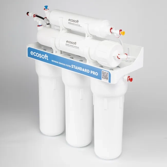 Ecosoft Standard PRO reverse osmosis filter with mineralization