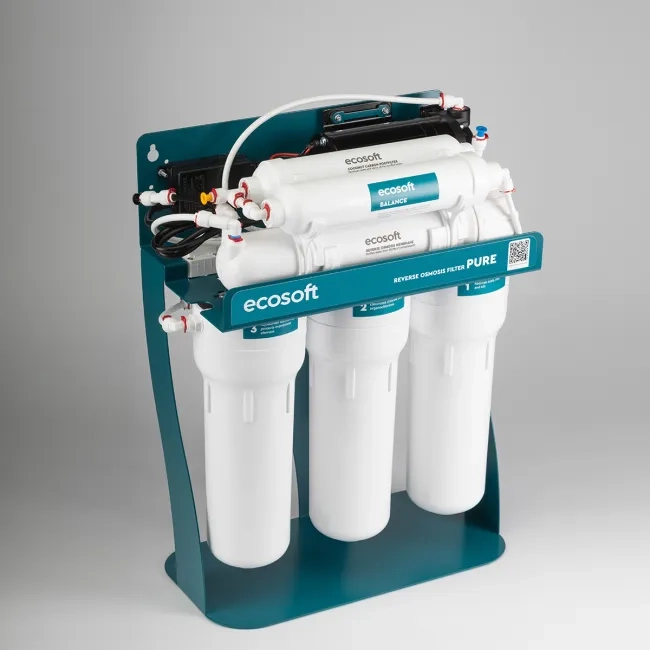 Ecosoft PURE Balance reverse osmosis filter with pump