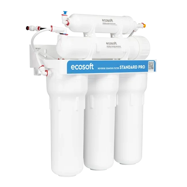 Ecosoft Standard PRO reverse osmosis filter with mineralization