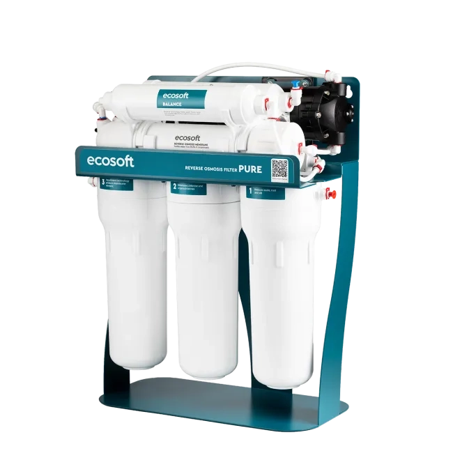 Buy Ecosoft PURE Balance reverse osmosis filter with pump