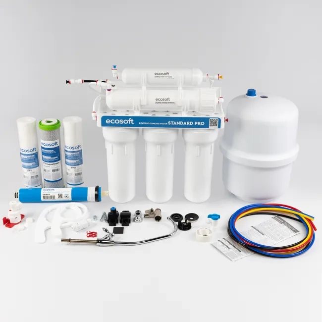 Ecosoft Standard PRO reverse osmosis filter with mineralization