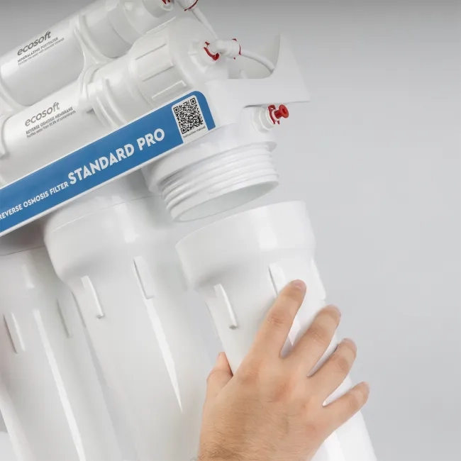 Ecosoft Standard PRO reverse osmosis filter with mineralization
