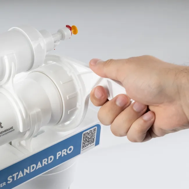Ecosoft Standard PRO reverse osmosis filter with mineralization