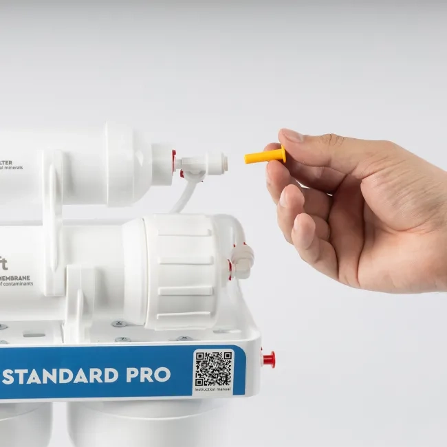 Ecosoft Standard PRO reverse osmosis filter with mineralization