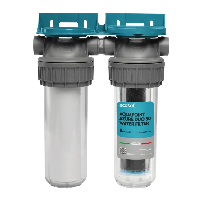 Ecosoft Aquapoint Azure Duo waterfilter, 3/4"