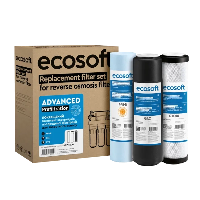Standard advanced set of 3 replacement filters